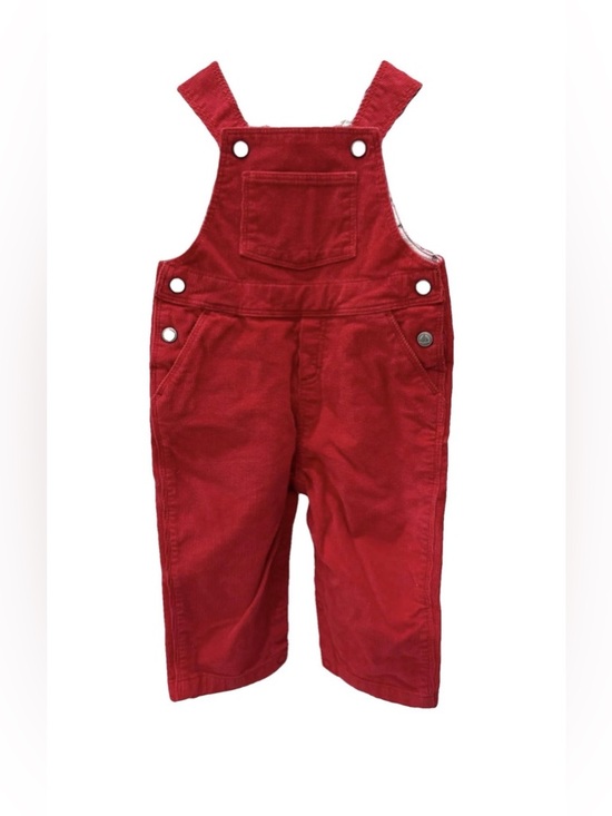Petit Bateau Other - Petit Bateau Red Corduroy Infant Overalls Size: 6 months / 67 cm